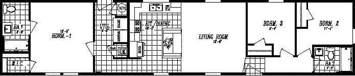 Cyn1570a floor plan home features