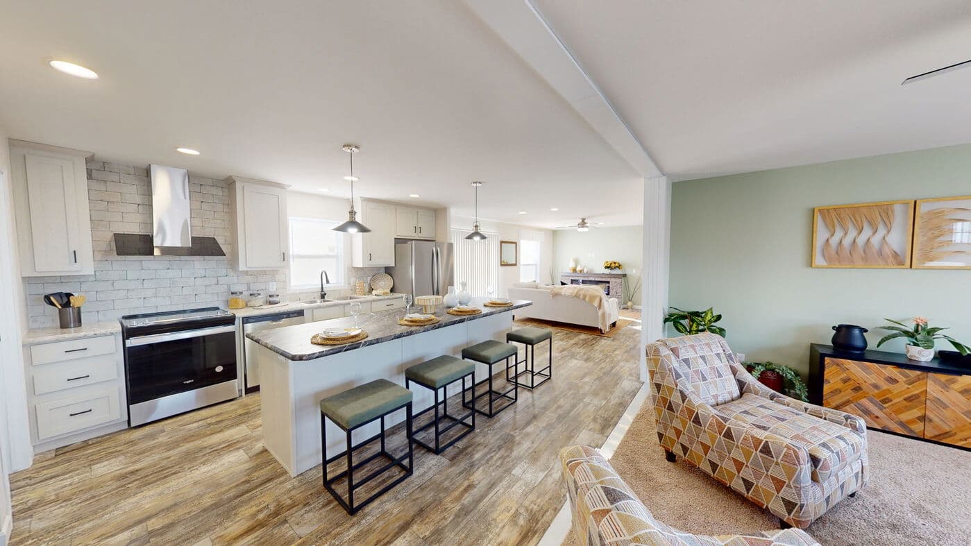 The landmark xxl 184045 kitchen and hero home features