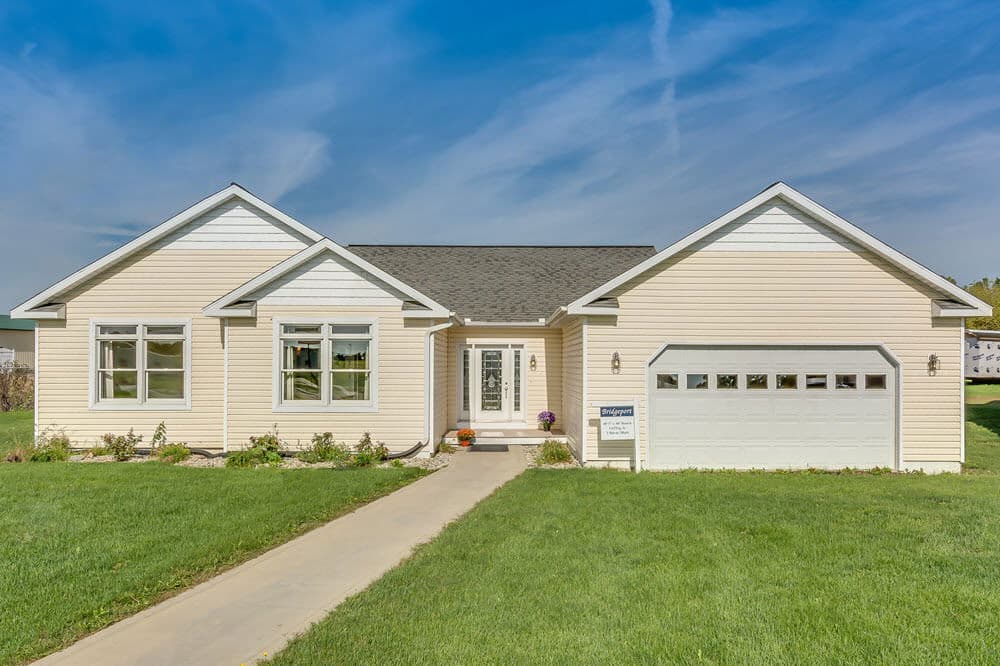 Bridgeport ii elevation and exterior home features