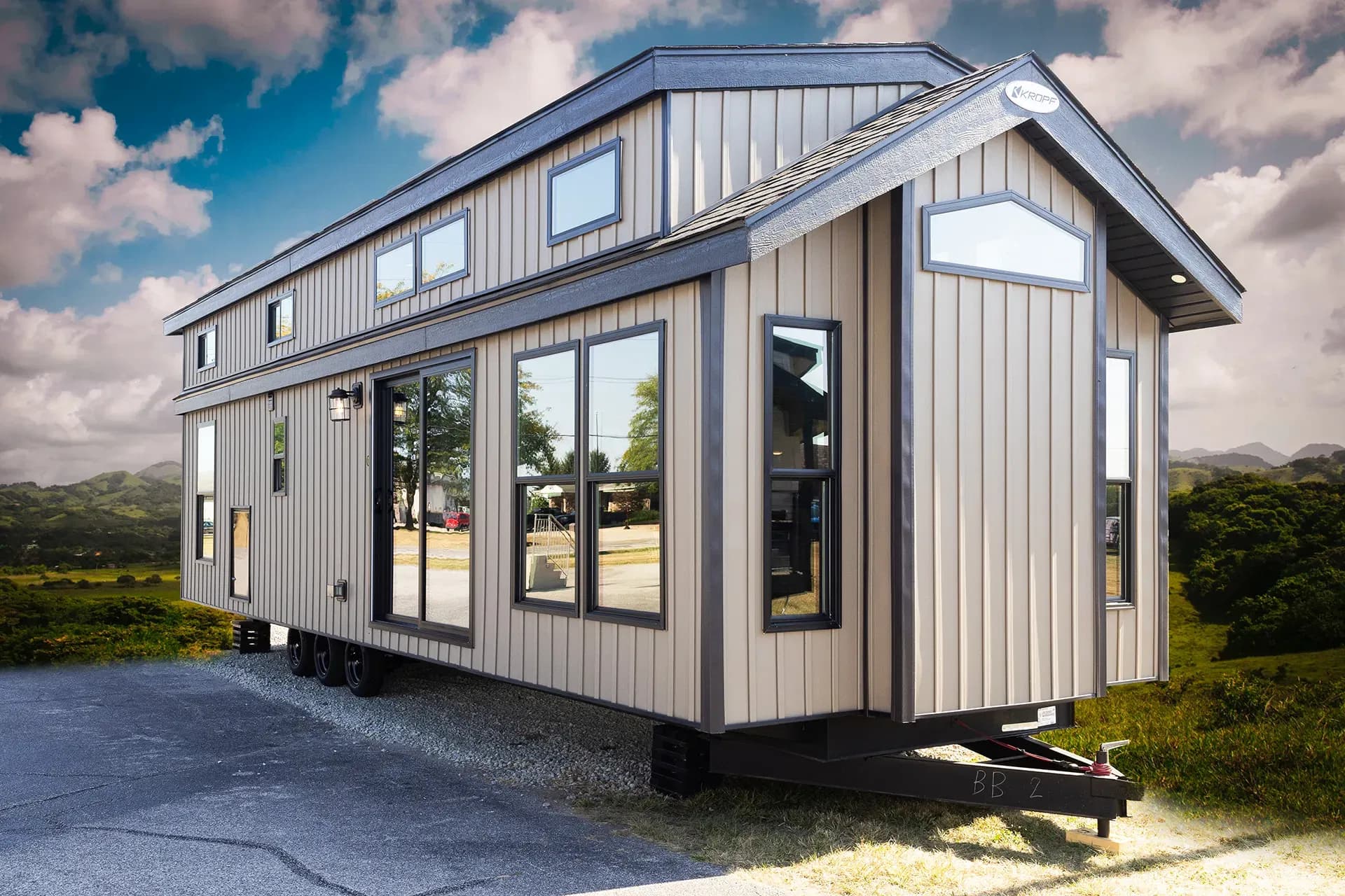 Island 5065 hero, elevation, and exterior home features