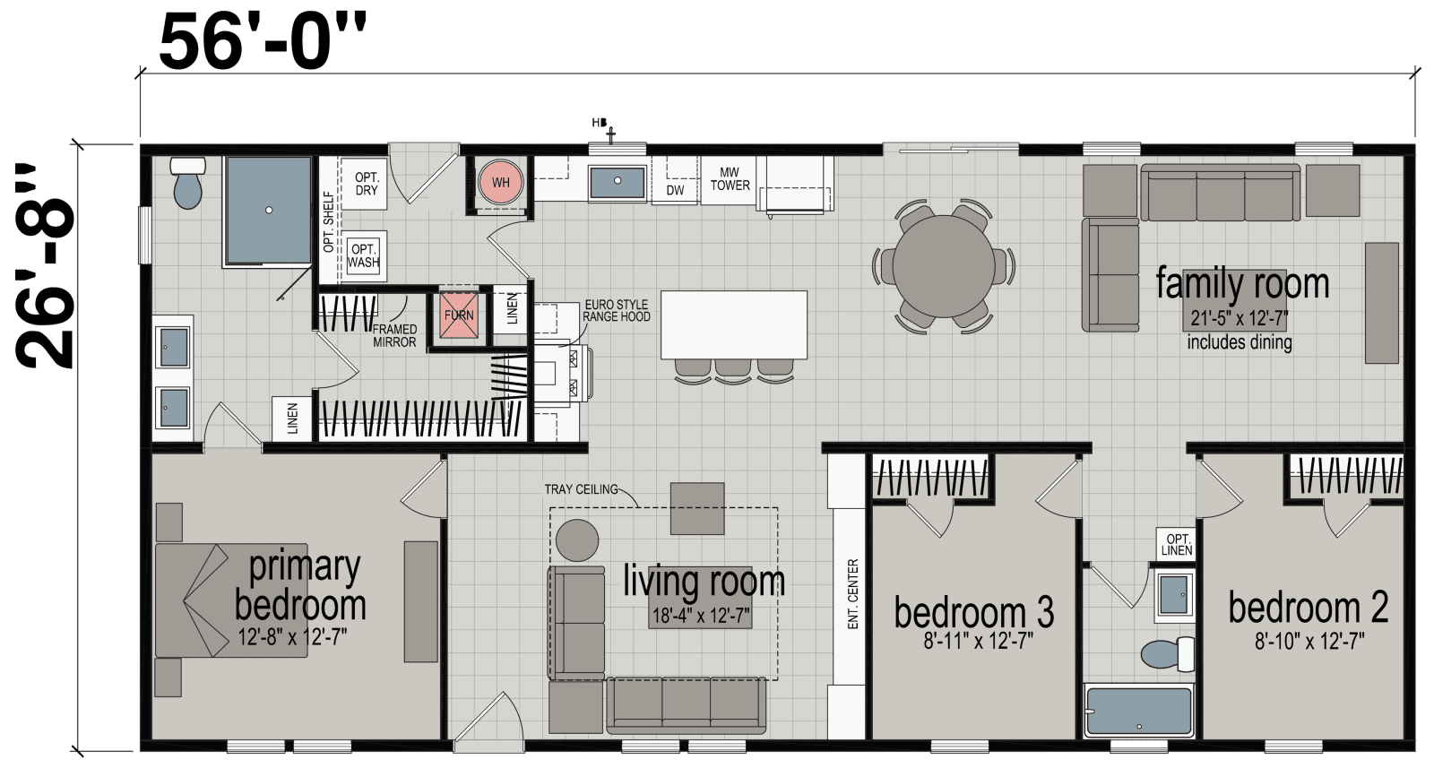 East point - insight floor plan home features