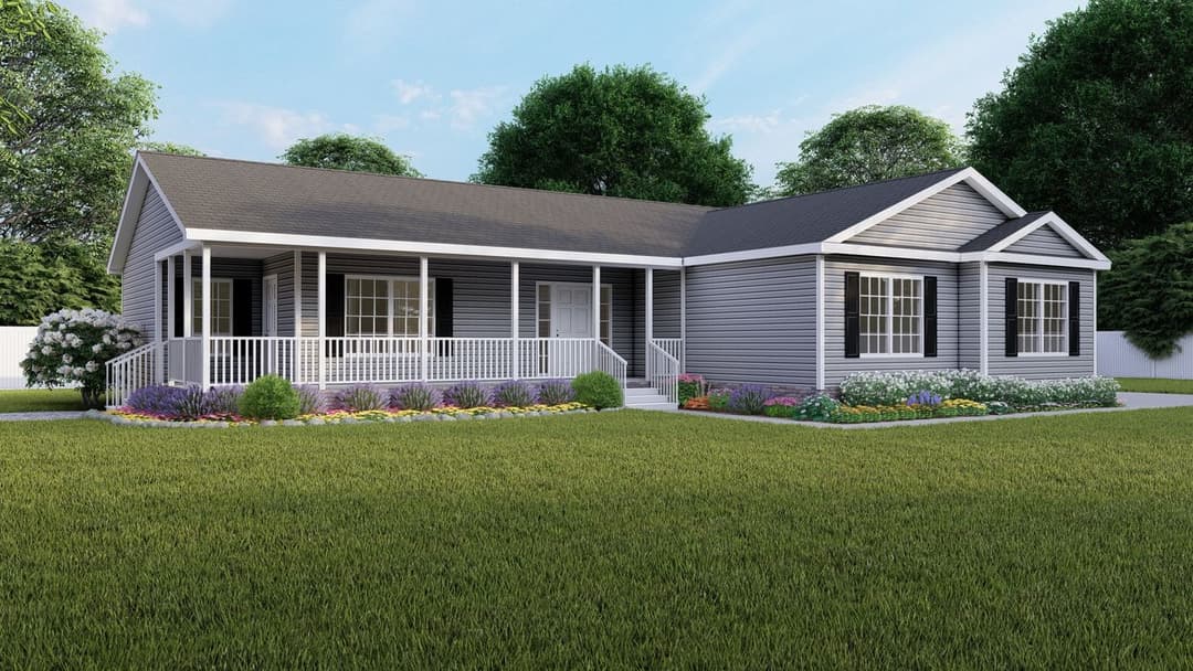 Greystone elite elevation, hero, and exterior home features