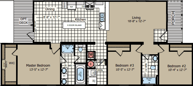 Csd2860m  floor plan home features