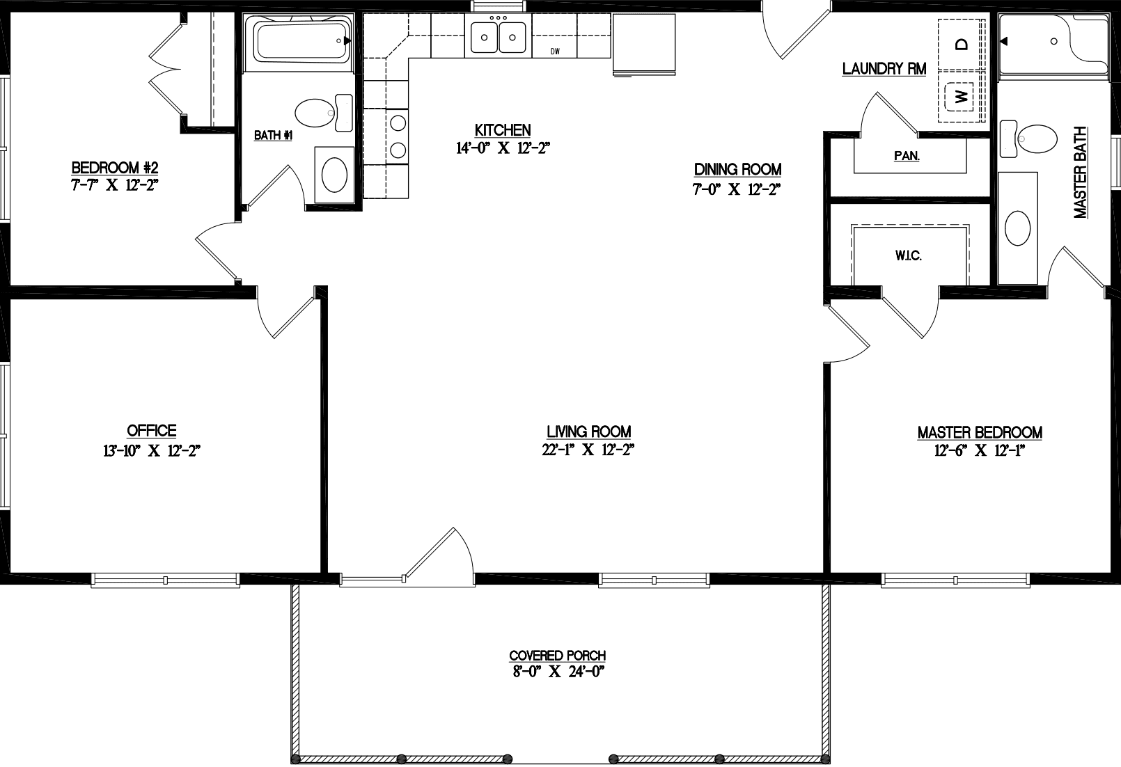 Sunset ridge 2650 floor plan home features