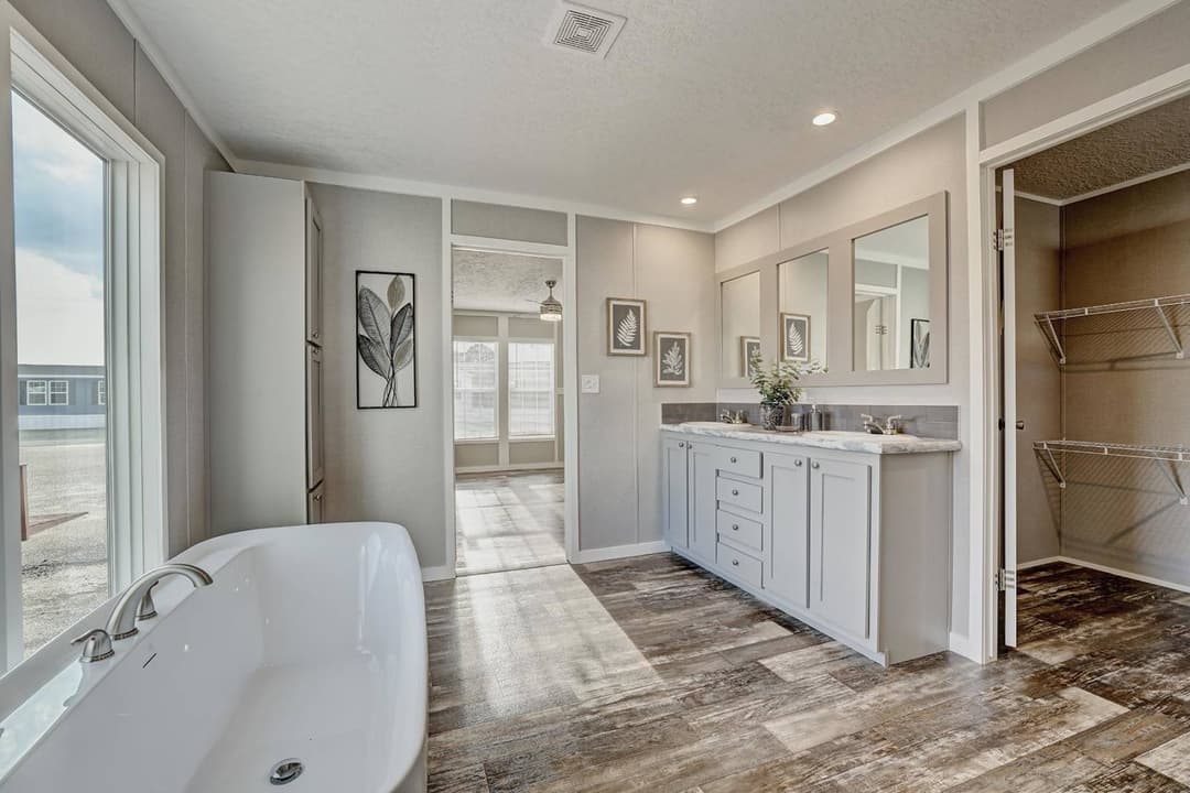 The chipper bathroom home features