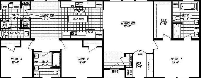 Sum2868b floor plan home features
