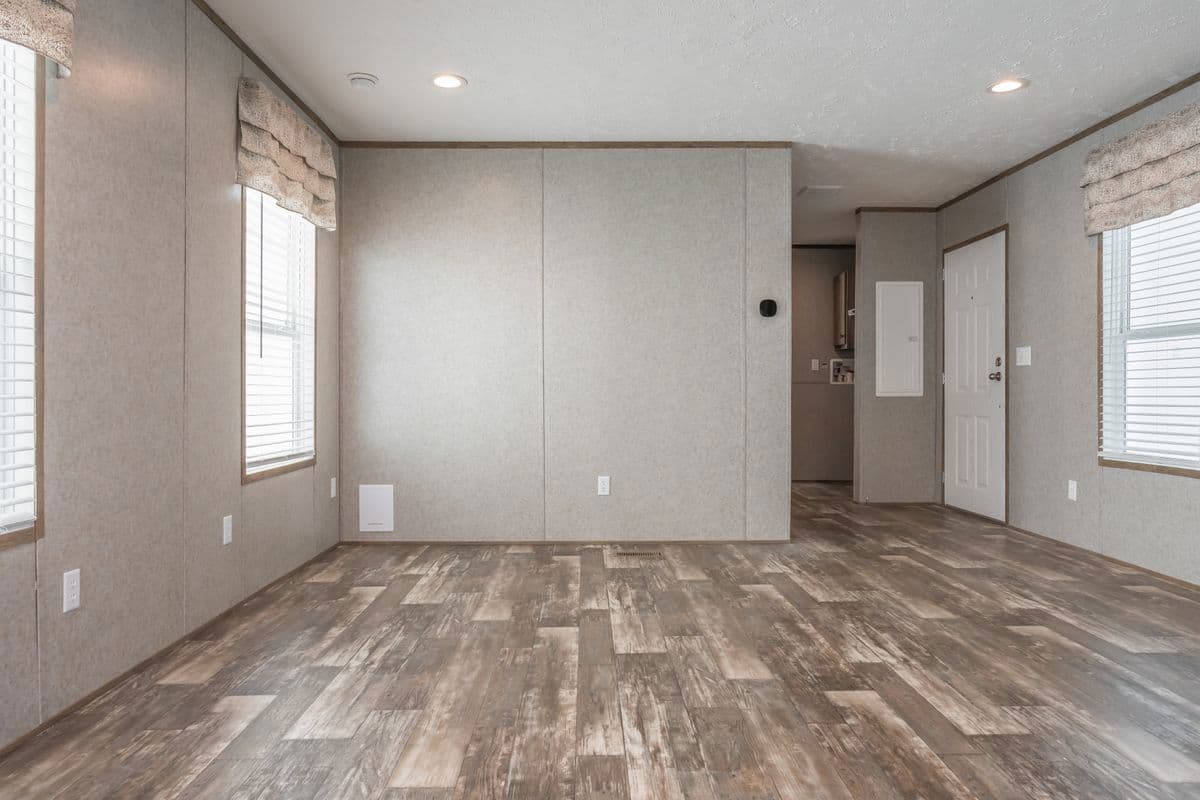 Lakeside cottage interior home features