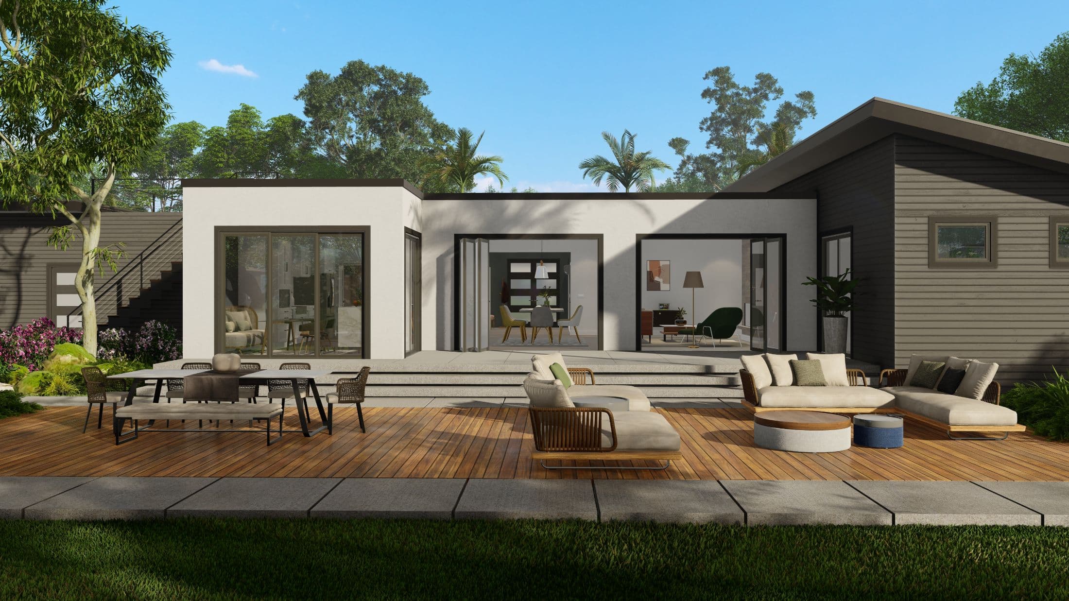 Model 29 exterior home features