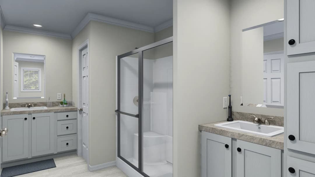 Topsail bathroom home features