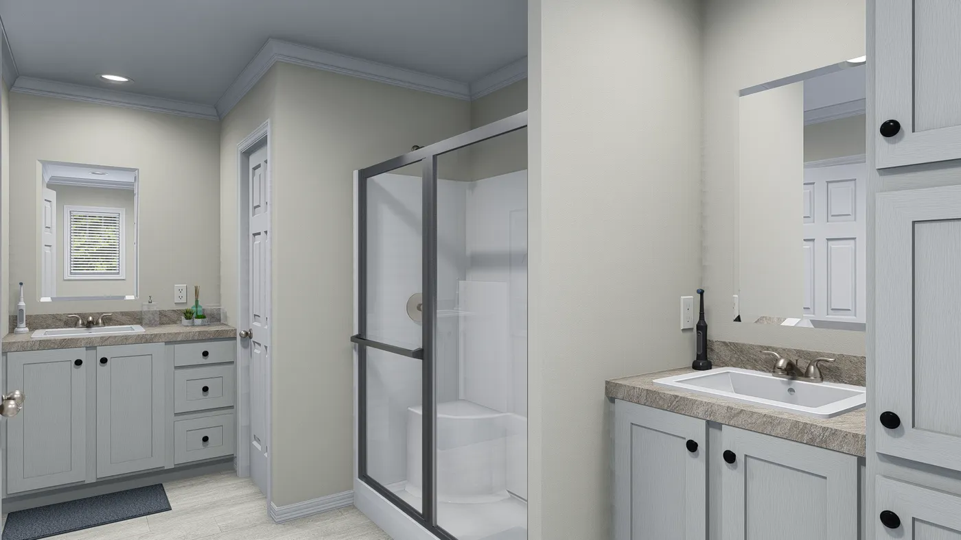 Topsail bathroom home features