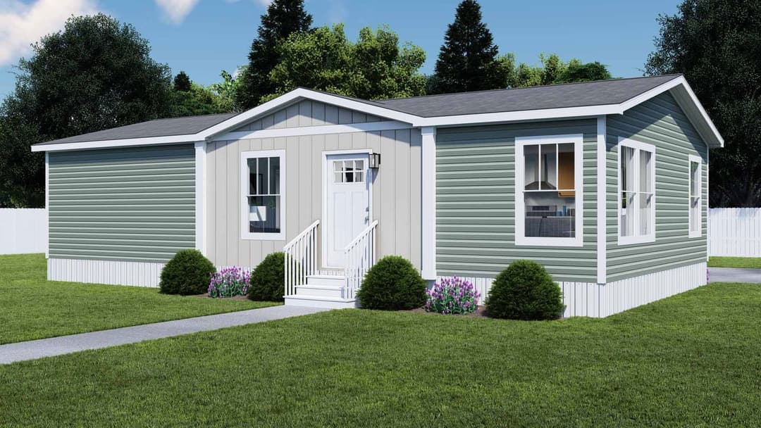 Rising sun hero, elevation, and exterior home features