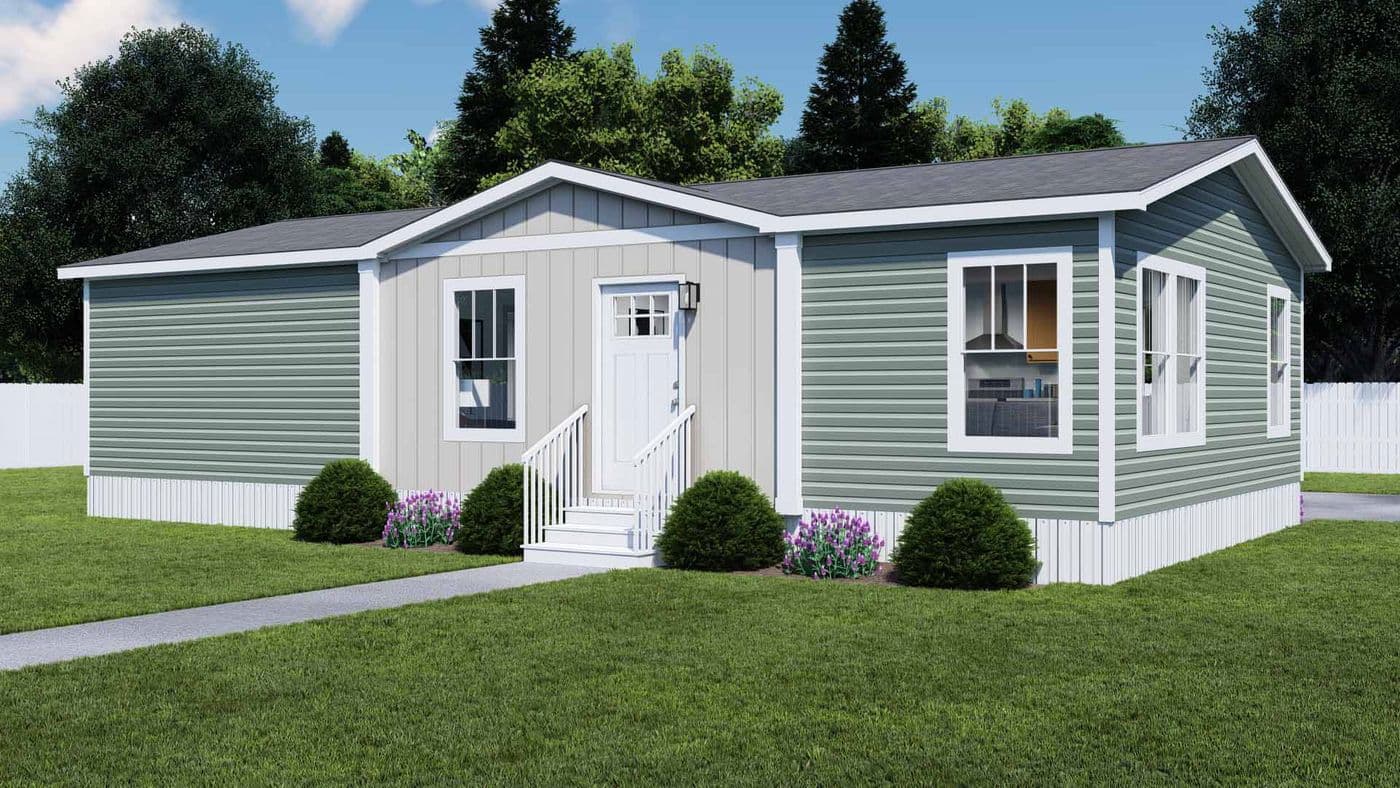 Rising sun hero, elevation, and exterior home features