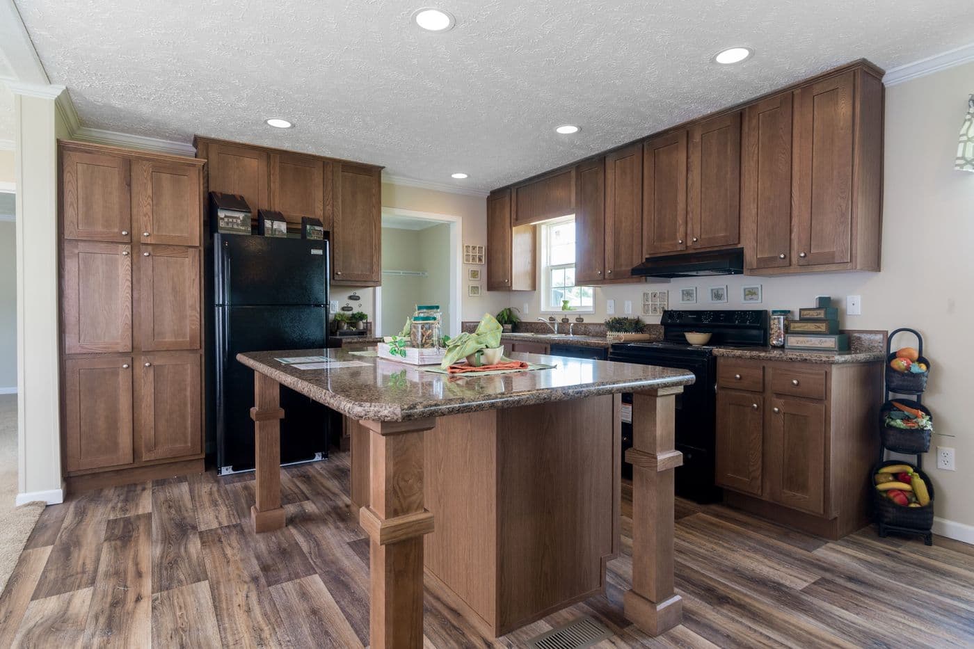 The elite 52 kitchen home features