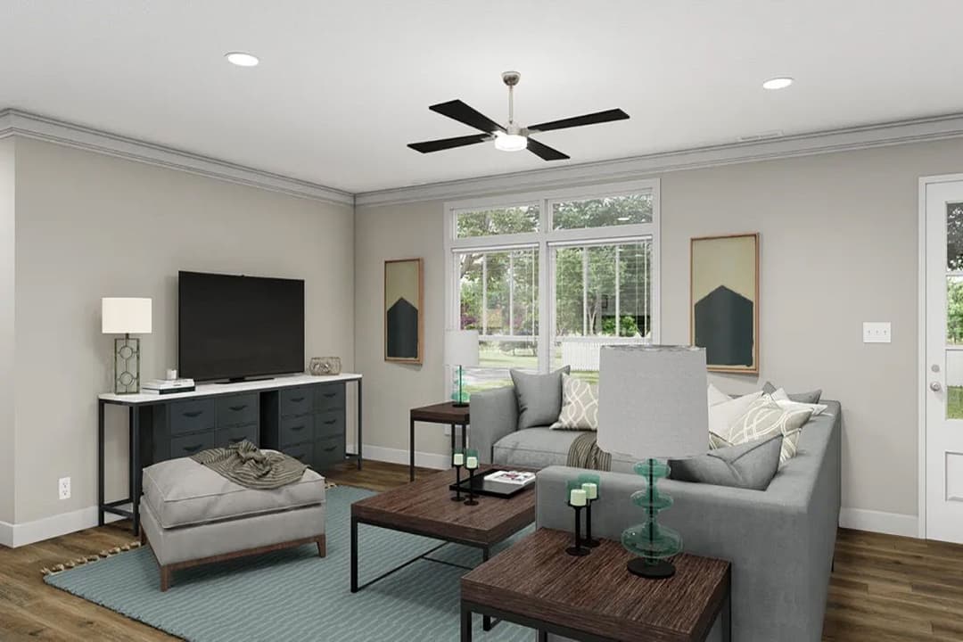 The versace interior home features