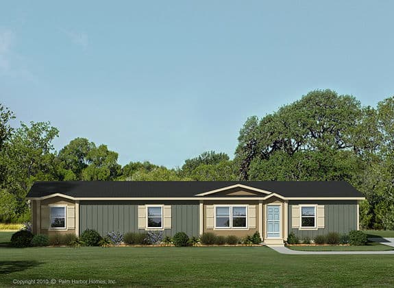 Benbrook 30684b elevation and exterior home features