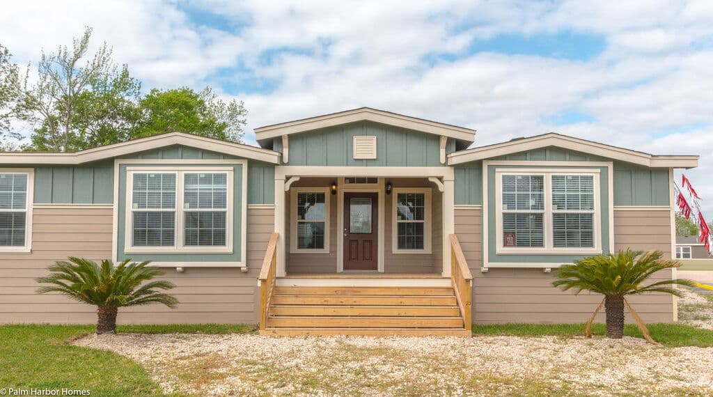 Hacienda flex 57604a hero, elevation, and exterior home features