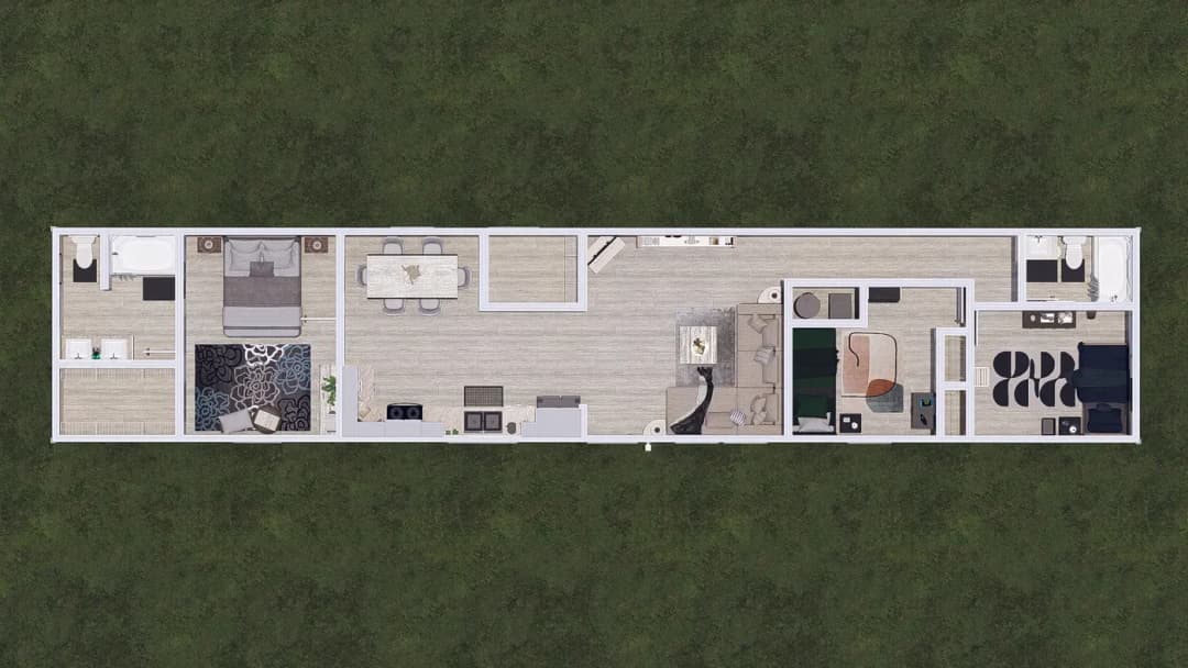 Yellowstone interior home features