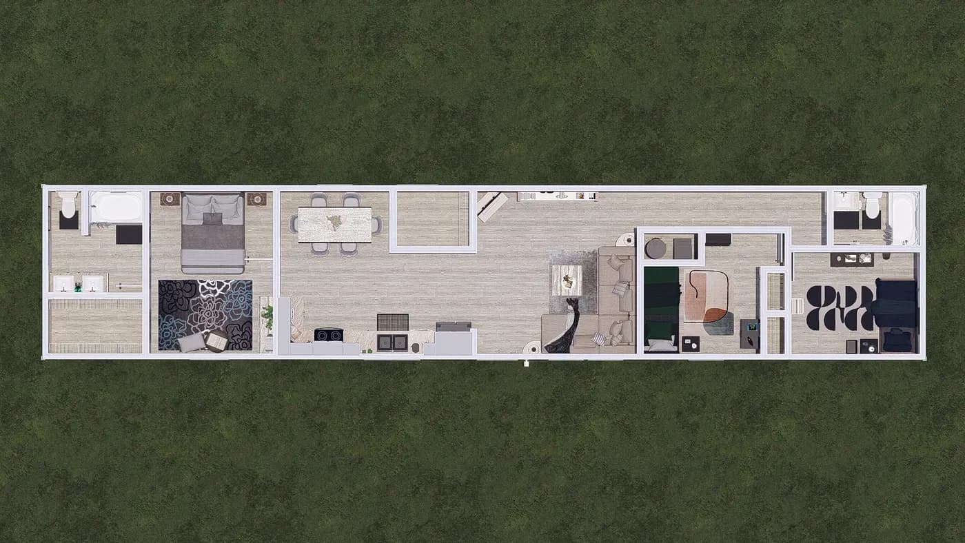 Yellowstone interior home features