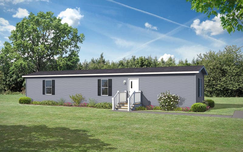 Crest community hero, exterior, and elevation home features