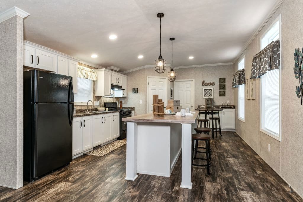 Astro creations singlewide 1a2017-p kitchen home features