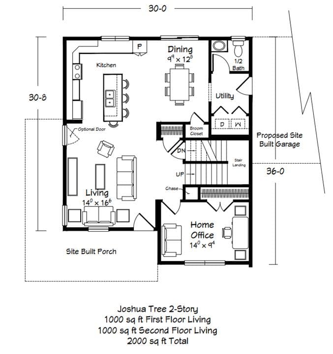 Joshua tree ii floor plan home features