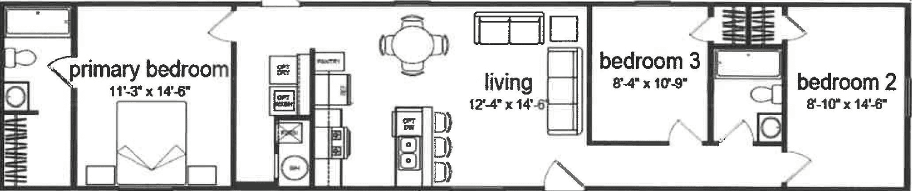 Sandhills lm1666h32p01 floor plan home features
