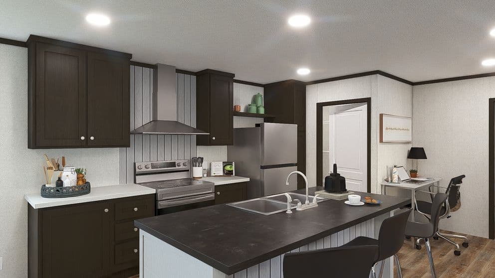 Glimpse kitchen home features