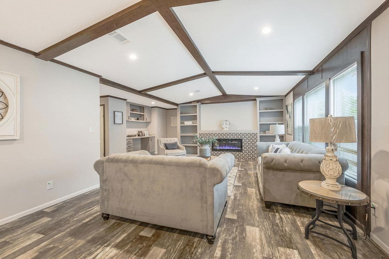 The magazine interior home features