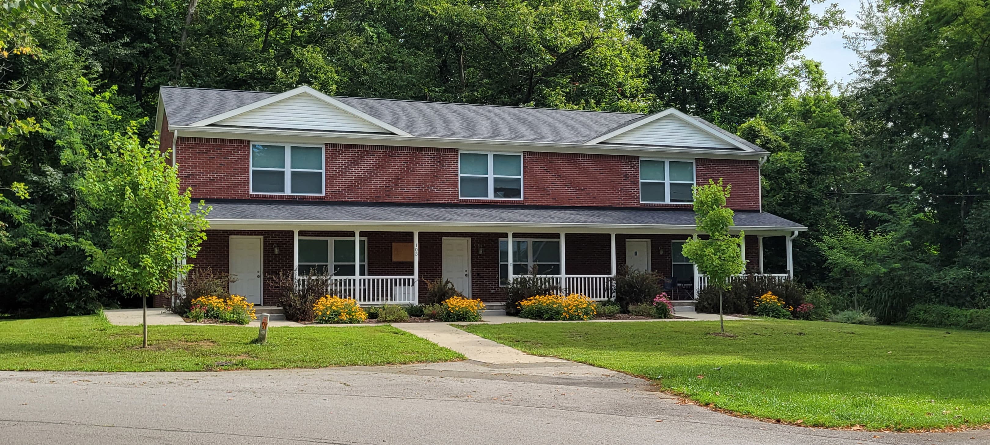 Multi-family hero and exterior home features