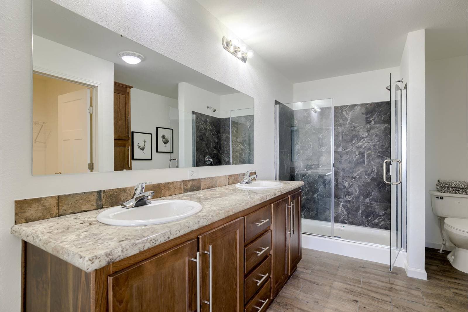 Villager bathroom home features