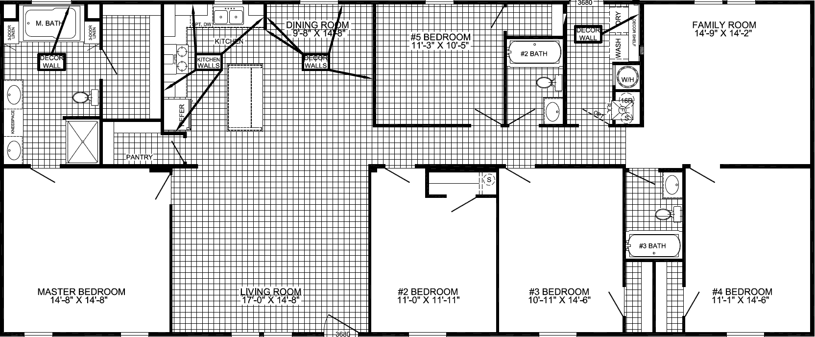 5k floor plan home features