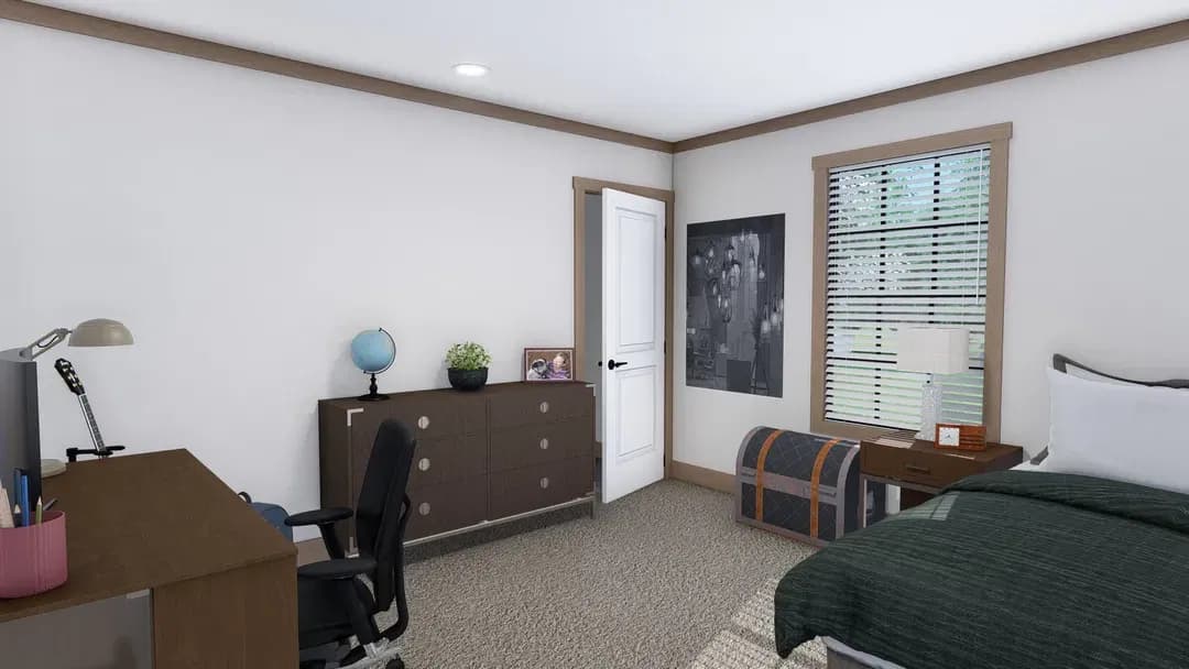 The tinsley bedroom home features