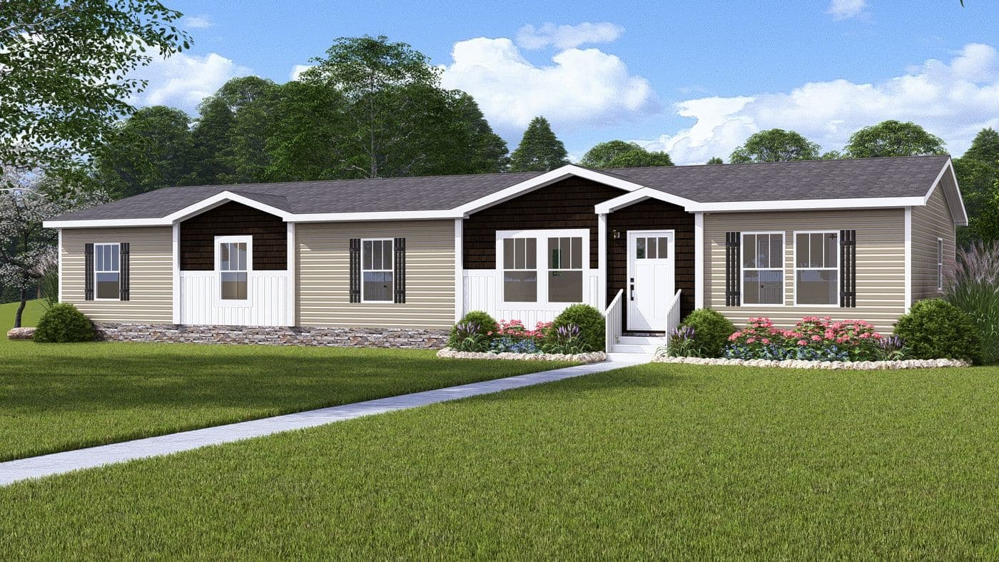 Boujee lux hero, elevation, and exterior home features