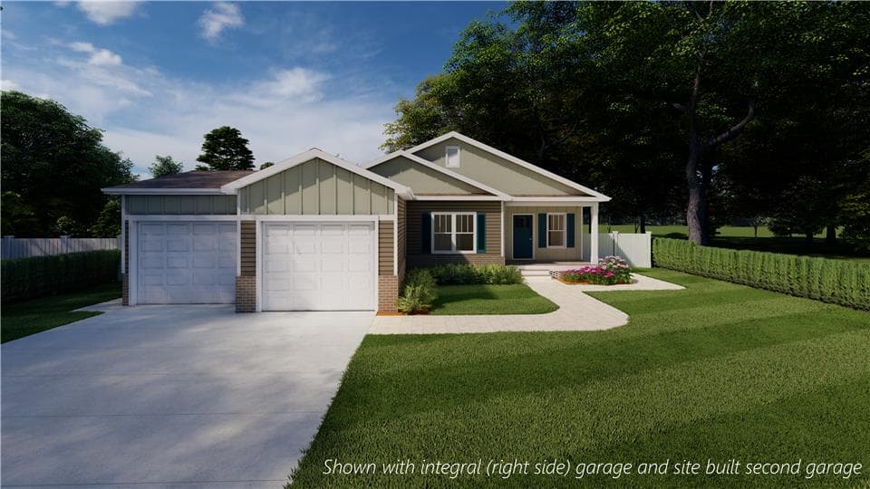 Avalon bungalow hero, elevation, and exterior home features