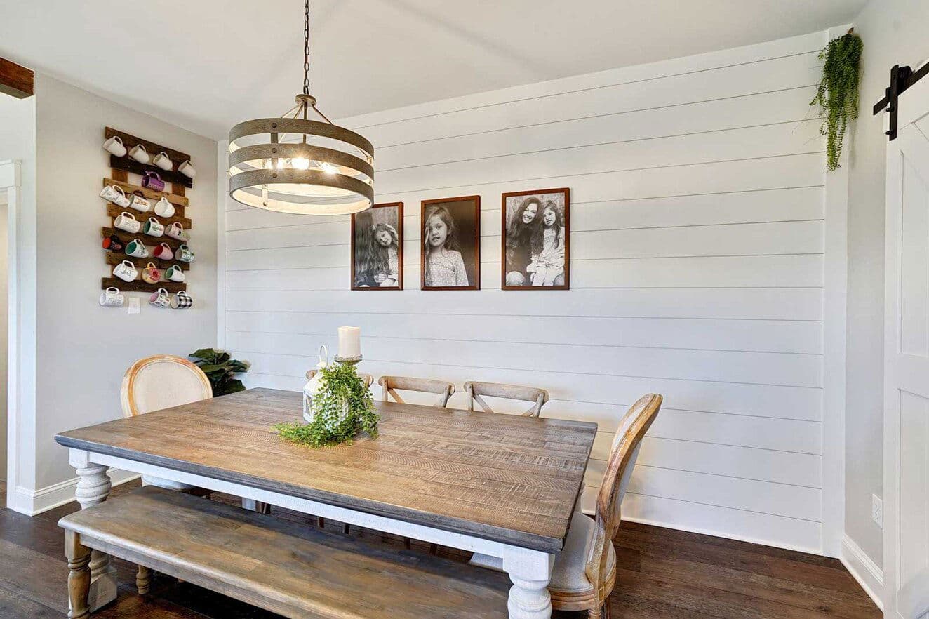 Farmhouse ii cape interior home features