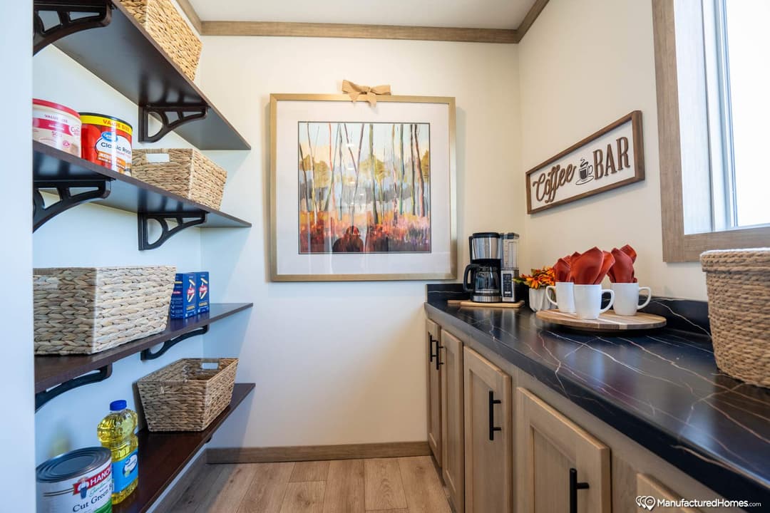 The patton creek interior home features