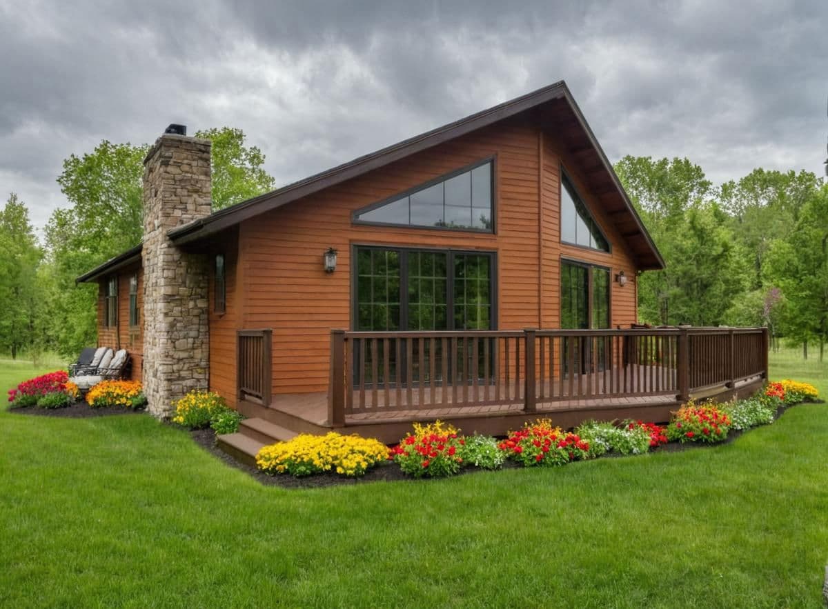 Lakewood 2055 hero, elevation, and exterior home features