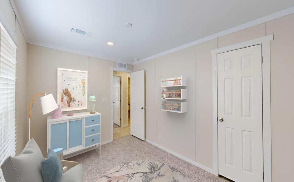 Dusty hollow p56s bedroom home features