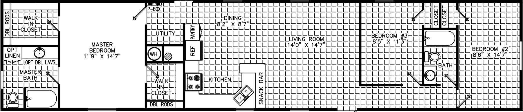 Phil stretch floor plan home features