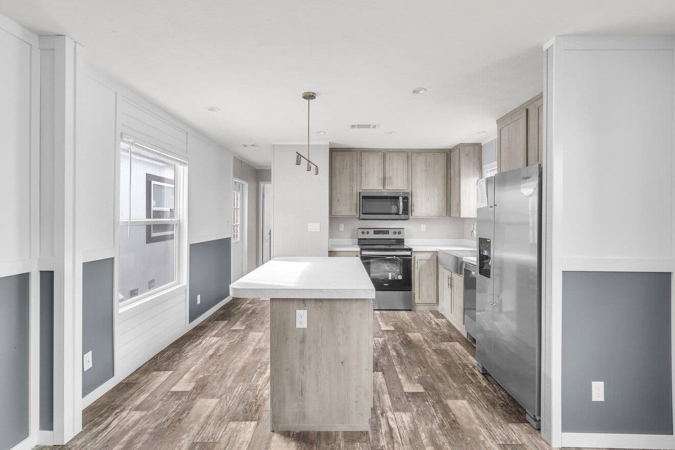 Verde ranch 14632n interior and kitchen home features