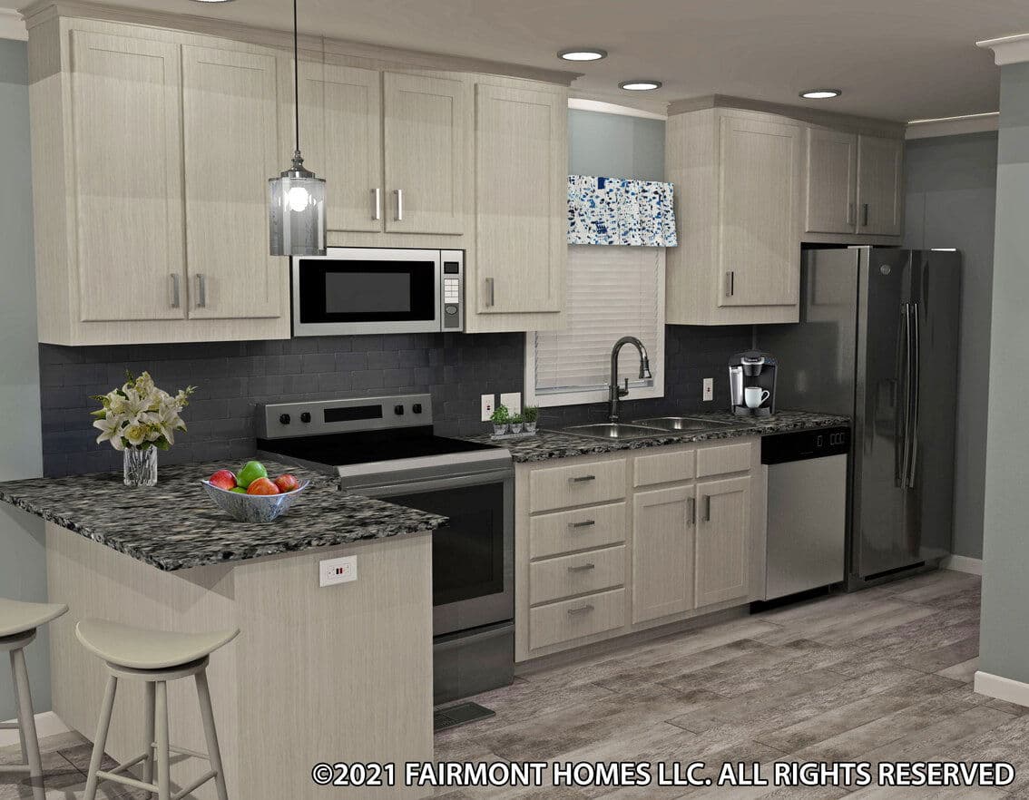 Bell 24522 kitchen home features