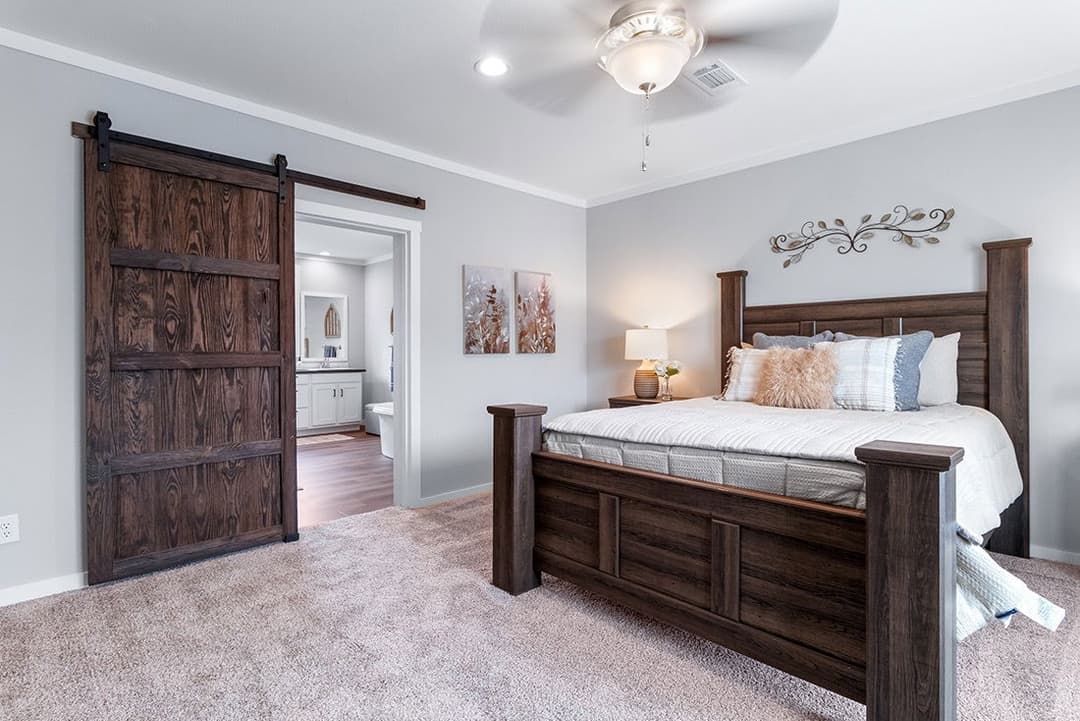 The oceanside bedroom home features