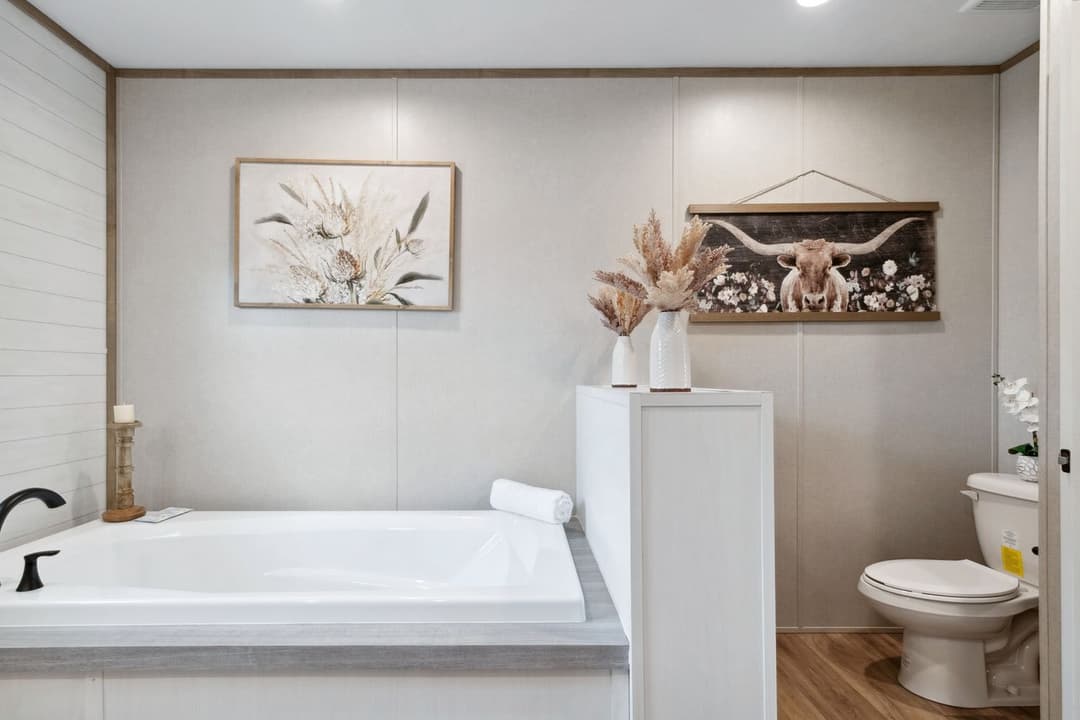 Breeze farmhouse 72 bathroom home features