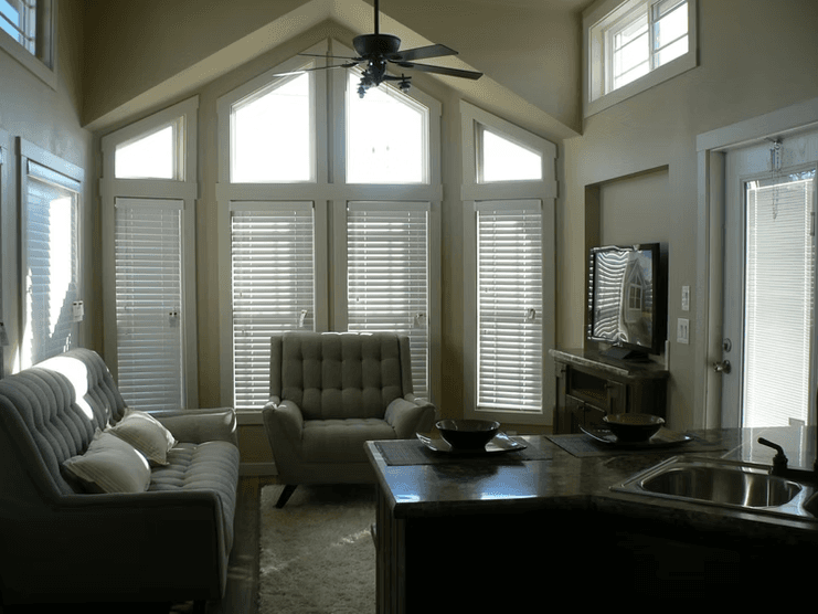 Still water interior home features