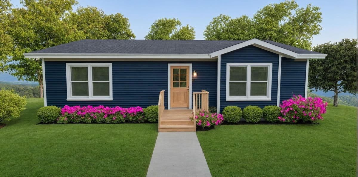 Cavalier 5090 hero, elevation, and exterior home features