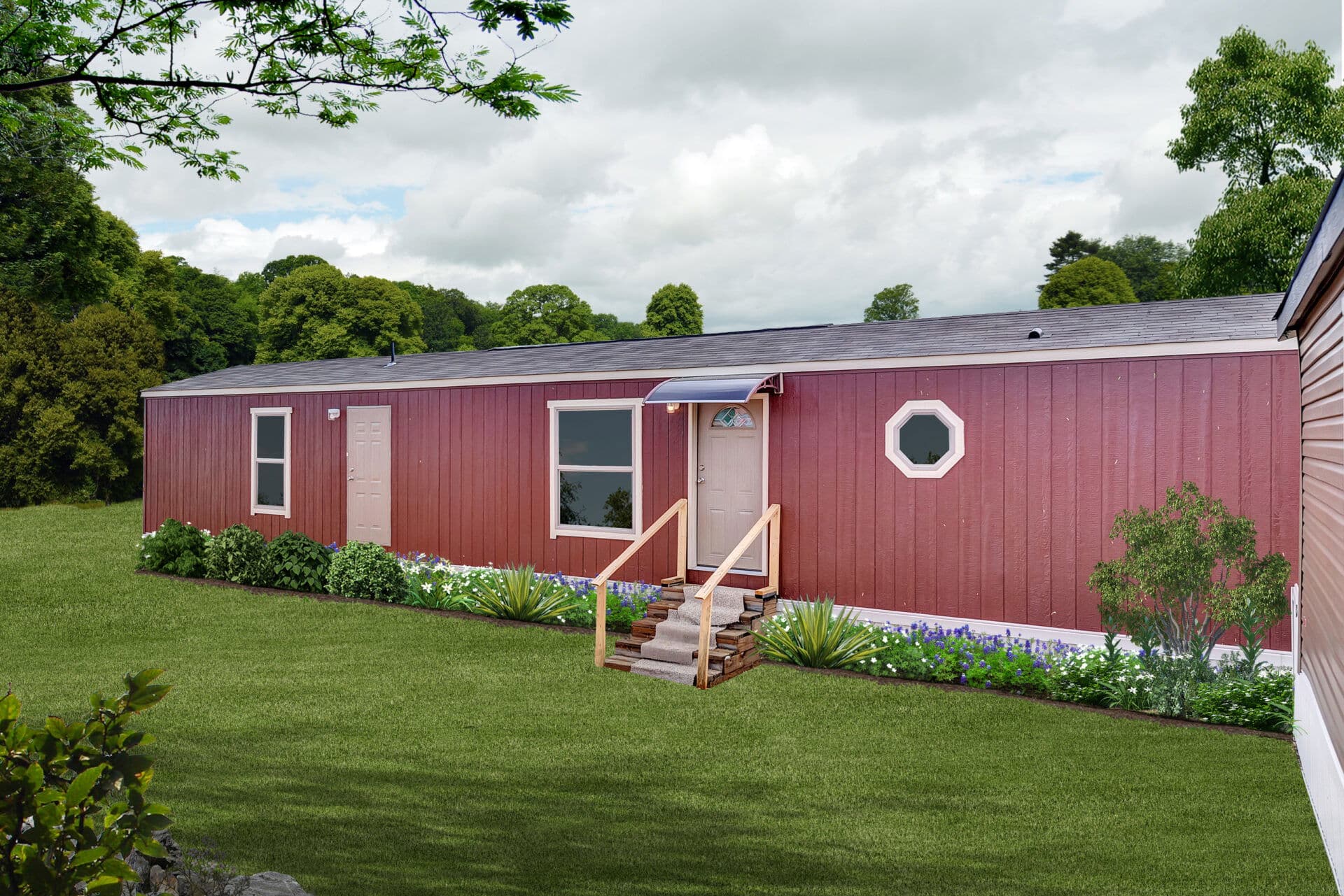 Select s-1264-22a hero, elevation, and exterior home features