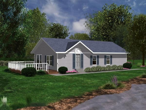 Northwood 1916 elevation and exterior home features