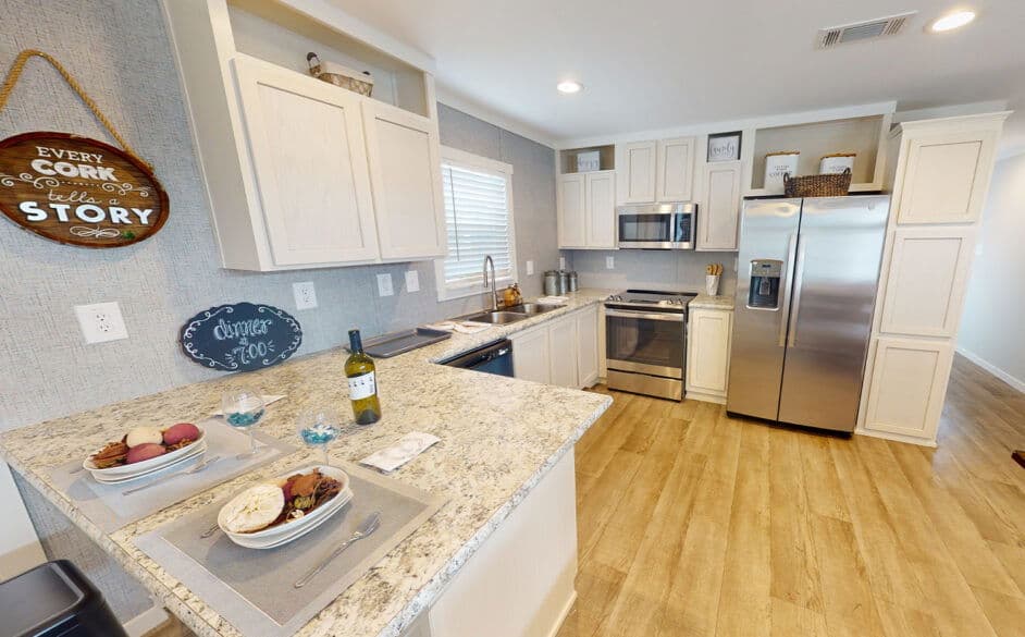 Park view 314p kitchen home features