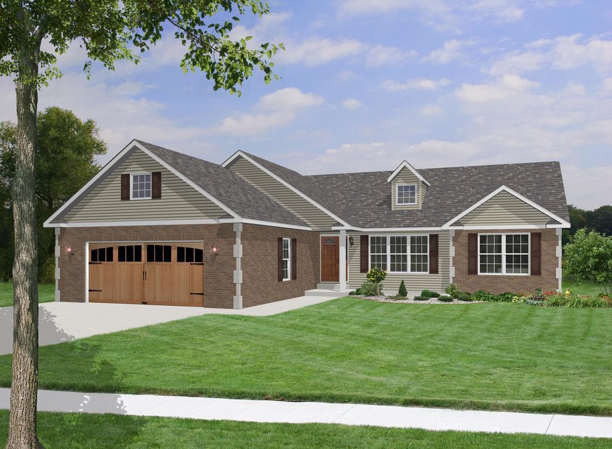 Sullivan hero, elevation, and exterior home features