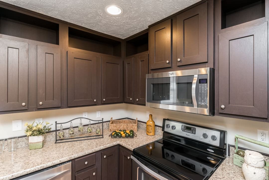 The elite 60 hero and kitchen home features